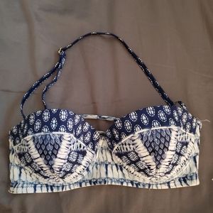 Jessica Simpson bandeau bikini top